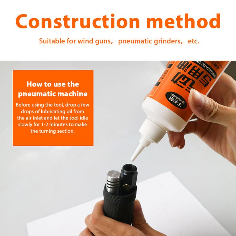 Air Tool Oil Pneumatic Oil Air Tool Grease Pneumatic Grease Oil System Tools Pneumatic Oil Bottle Mouth Design For Drills Impact