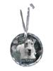 Fox Terrier Wire - Crystal Bauble with a Photo, Dog Photo In Crystal, Personalized Christmas Tree Ornament by Brand