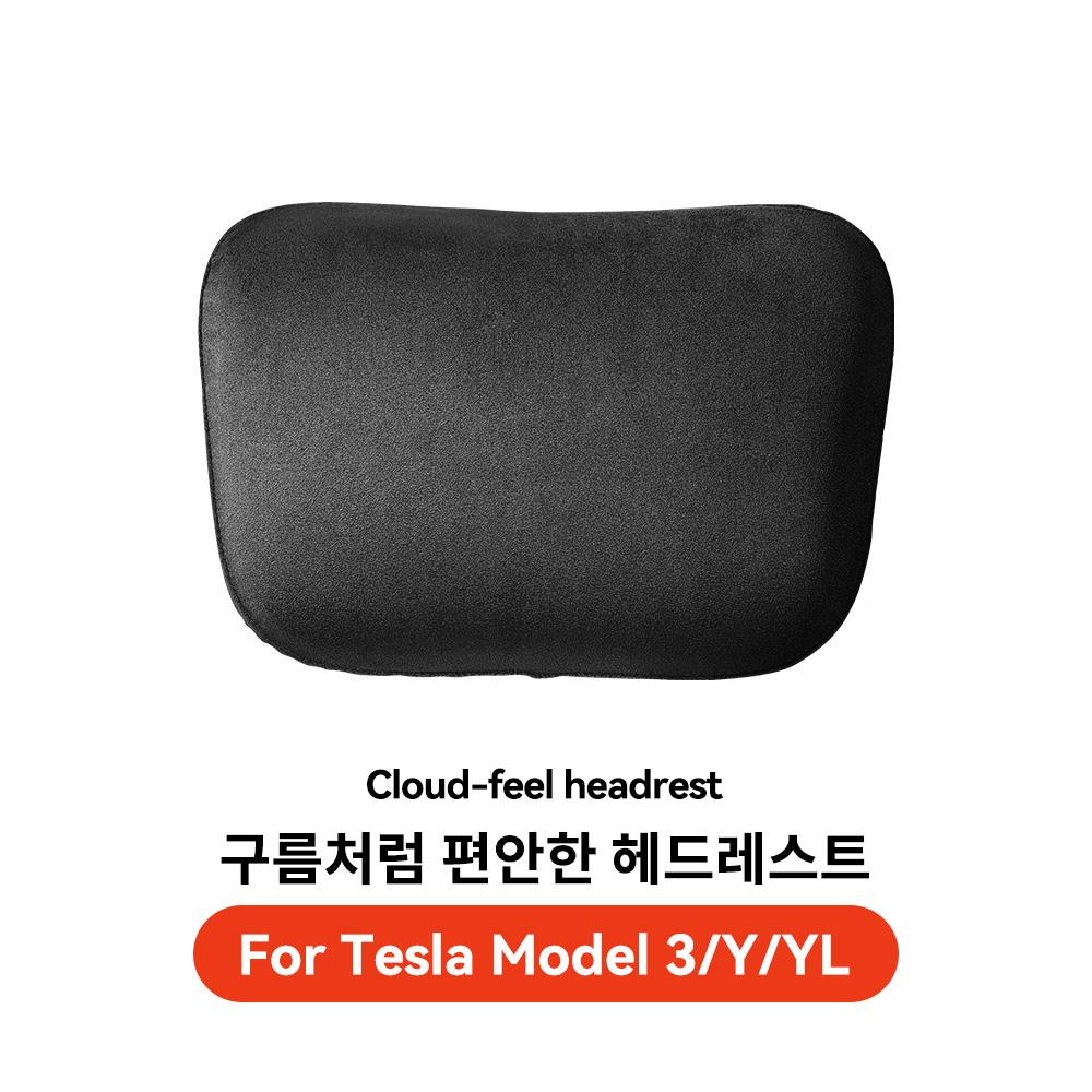YZ for Tesla Designed Headrest Pillow Model YL 3 Y Neck Pillow Waist  Soft Car Neck Lumbar  Support Pillow Cushion Interior Acce