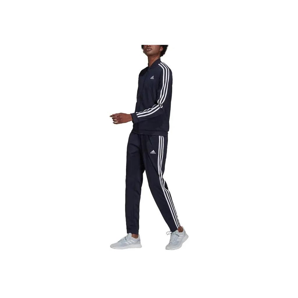 adidas Women's Back 2 Basics 3-Stripes Tracksuit Legend Black/White H10155