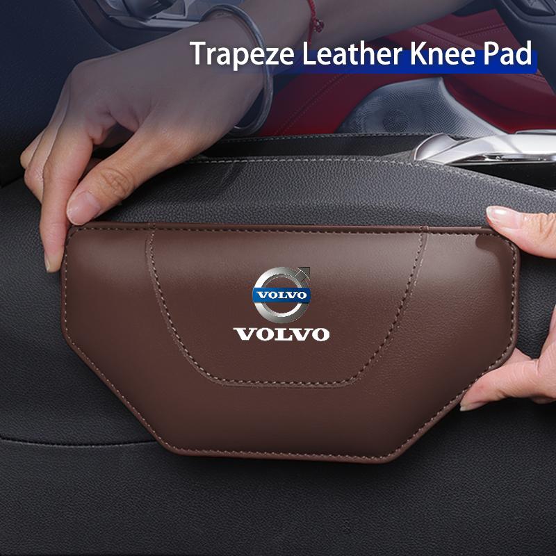 Leather Car Sticker Knee Leg Protective Pad Foot Armrest Cushion For Volvo V40 XC70 XC90 V70 V60 V50 S80 S40 AWD V90 S90 XC60