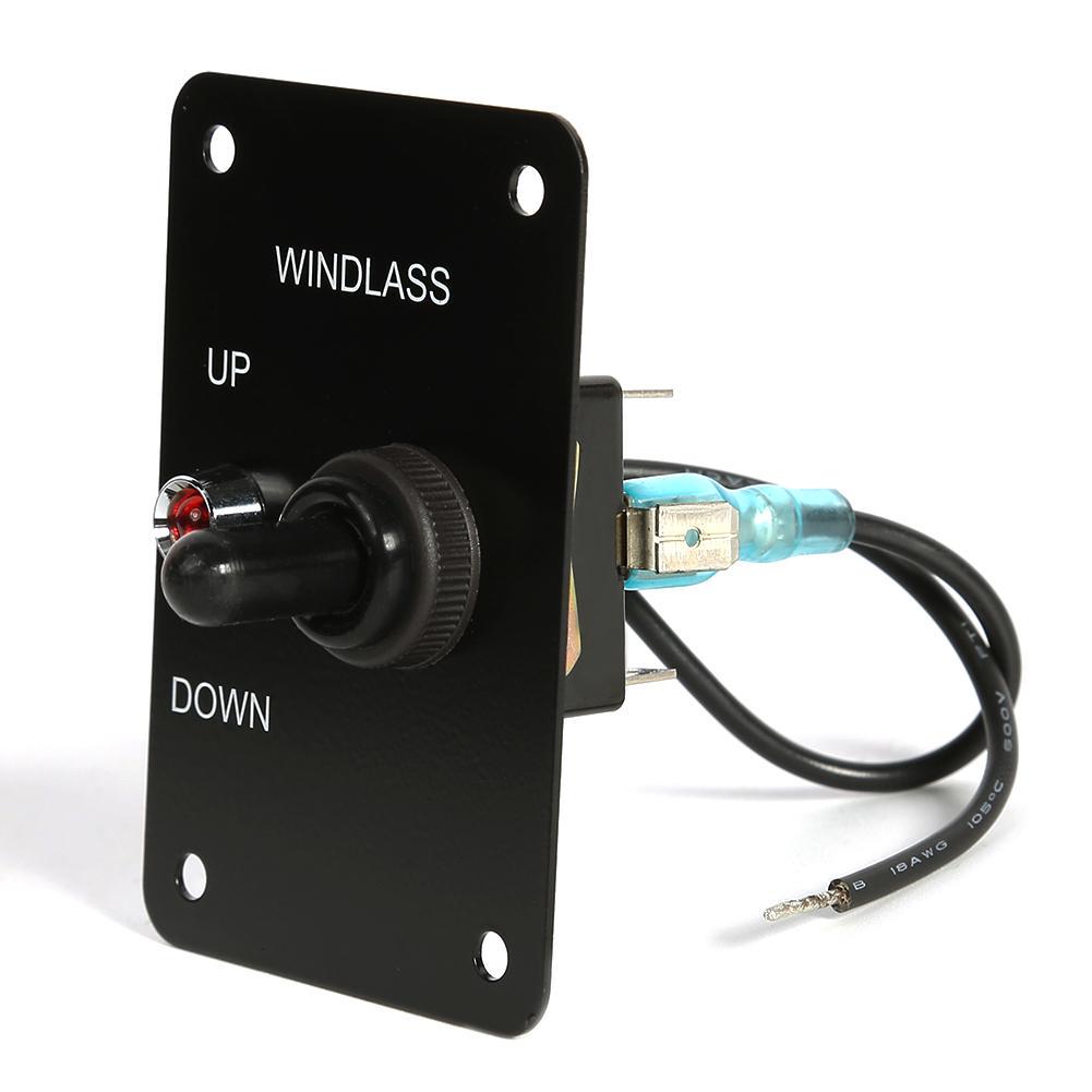Buy 12V 15A Anchor Windlass UP/DOWN Toggle Switch Control Panel for