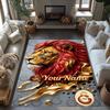Galatasaray Customize Text Carpet Design For Game Room Hallway Playrooms Outdoor Antislip Rug Decorate Offices