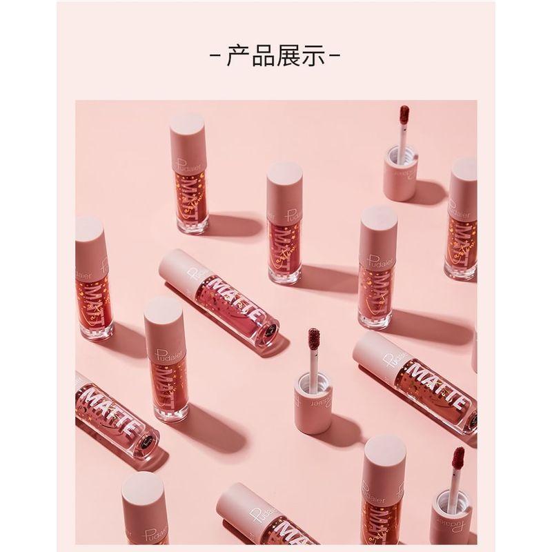 Pudaier - Velvet Matte Liquid Lipstick - 12 Colors