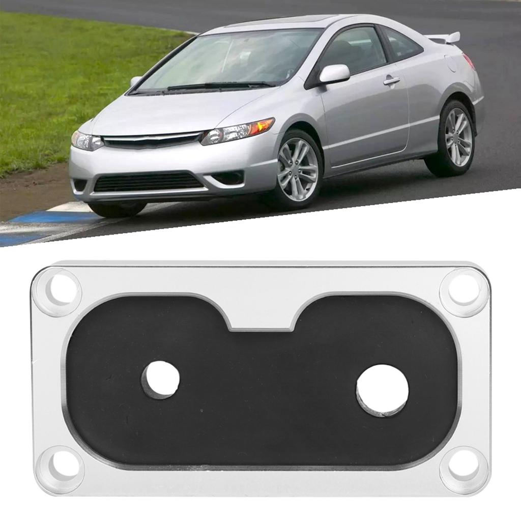 Billet Shifter Box Base Plate Cable Grommet Fit for Civic Integra W K Series Swap