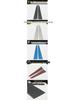 17 GM8 A-Pillar & Center Console Stainless Steel Stickers