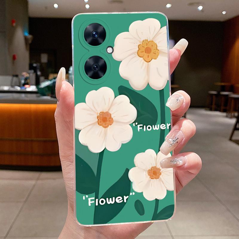 For Huawei Nova 11 SE 11SE Phone Case Huawei Nova 12 SE BNE-LX1 Case Luxury Fashion Butterfly Flowers Clear Soft Silicone Cover