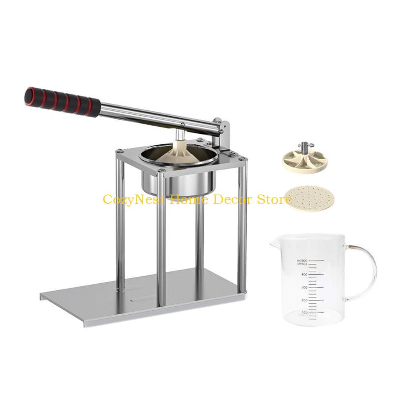 

92MF Professional Manual Fruit Squeezer With 500ml Cup Durable Stainless Steel Juicers