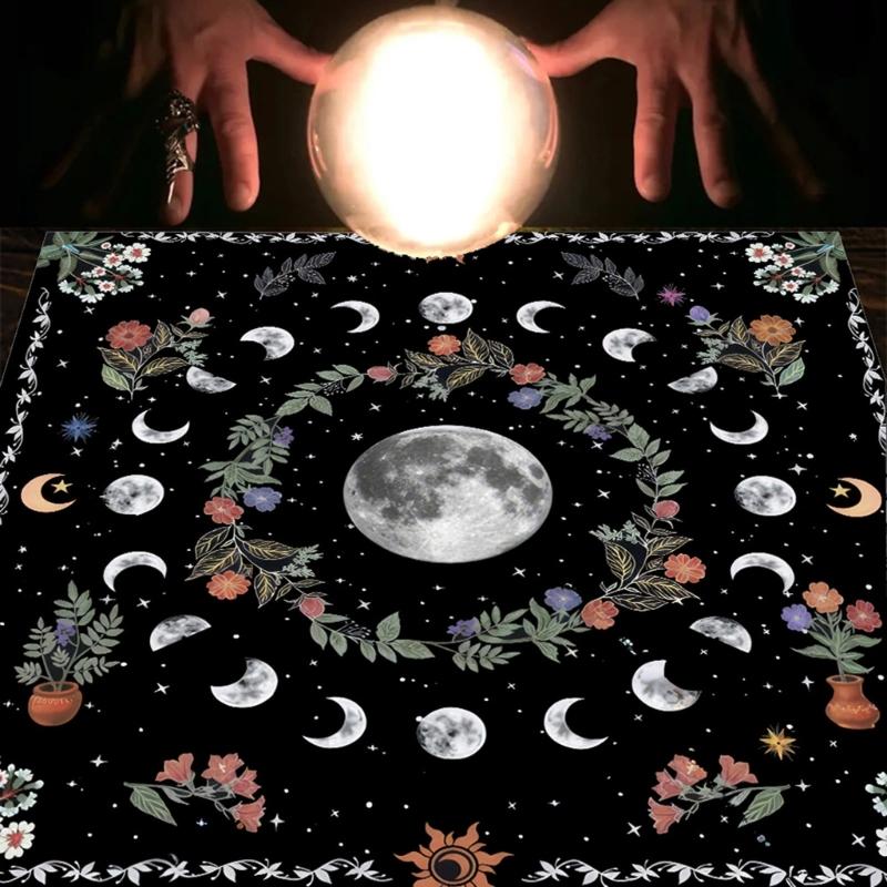 Board Game Pad Astrological Oracles Table Cover Card Mat Divinations Tablecloth