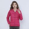 Women's Lightweight Hooded Down Jacket - Winter Collection, Plus Size Available