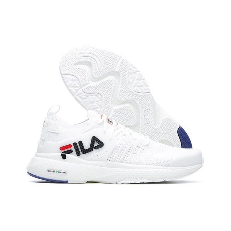 FILA Mind 3 Aerobic Comfortable Mesh Synthetic Leather Low Top Casual Running Shoes Women sneaker Bright-White A12W042109FWT