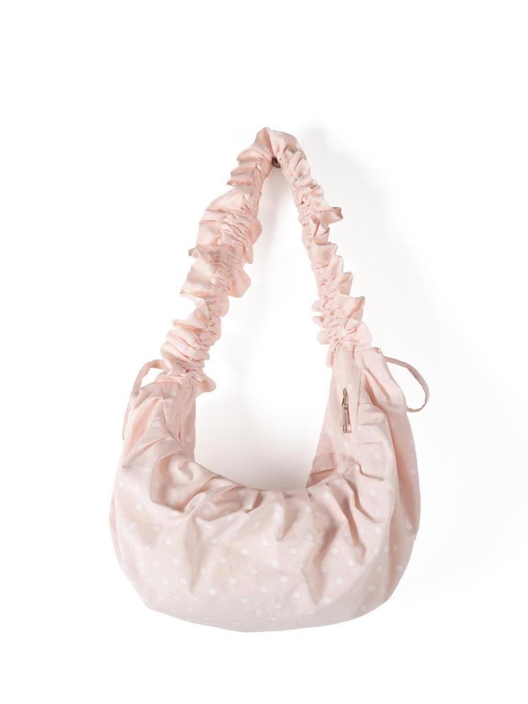 Lightweight and Versatile Polka Dot Underarm Bag, Beautiful and Casual, Trendy Handheld Shoulder Bag