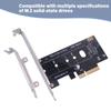 Add On Cards NVMe M.2 to PCIe 3.0 x4 Card M.2 PCIE Adapter NVMe SSD Host Controller Expansion Card for Desktop PC