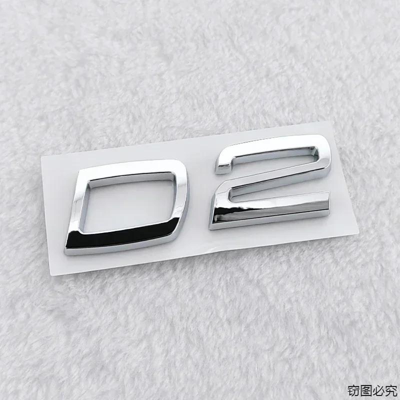 

3D Auto ABS Badge Emblem Sticker for Volvo D2 D3 D4 D5 D6 D7 Logo V40 S40 S60 S70 S80 V50 Exterieur Accessoires