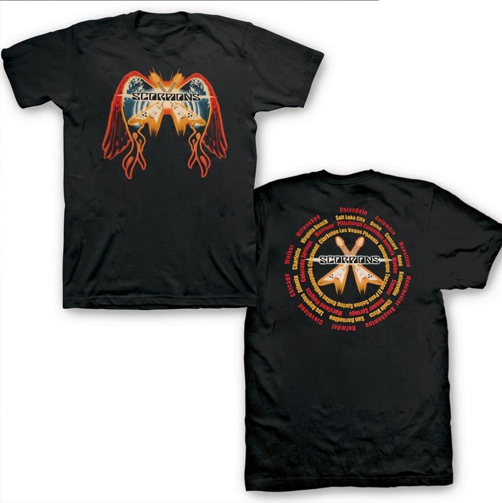 

New Scorpions 2003 concert Gift For Fans Unisex S-5XL Shirt SS424 Unisex T-Shirt M