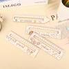 Wooden Size Children'S Learning Ruler For Back To School Season Children'S Commendation Gift For Back To School Season