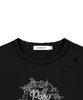 ROCKCAKE Semperna Hotfix Crop Top - Black