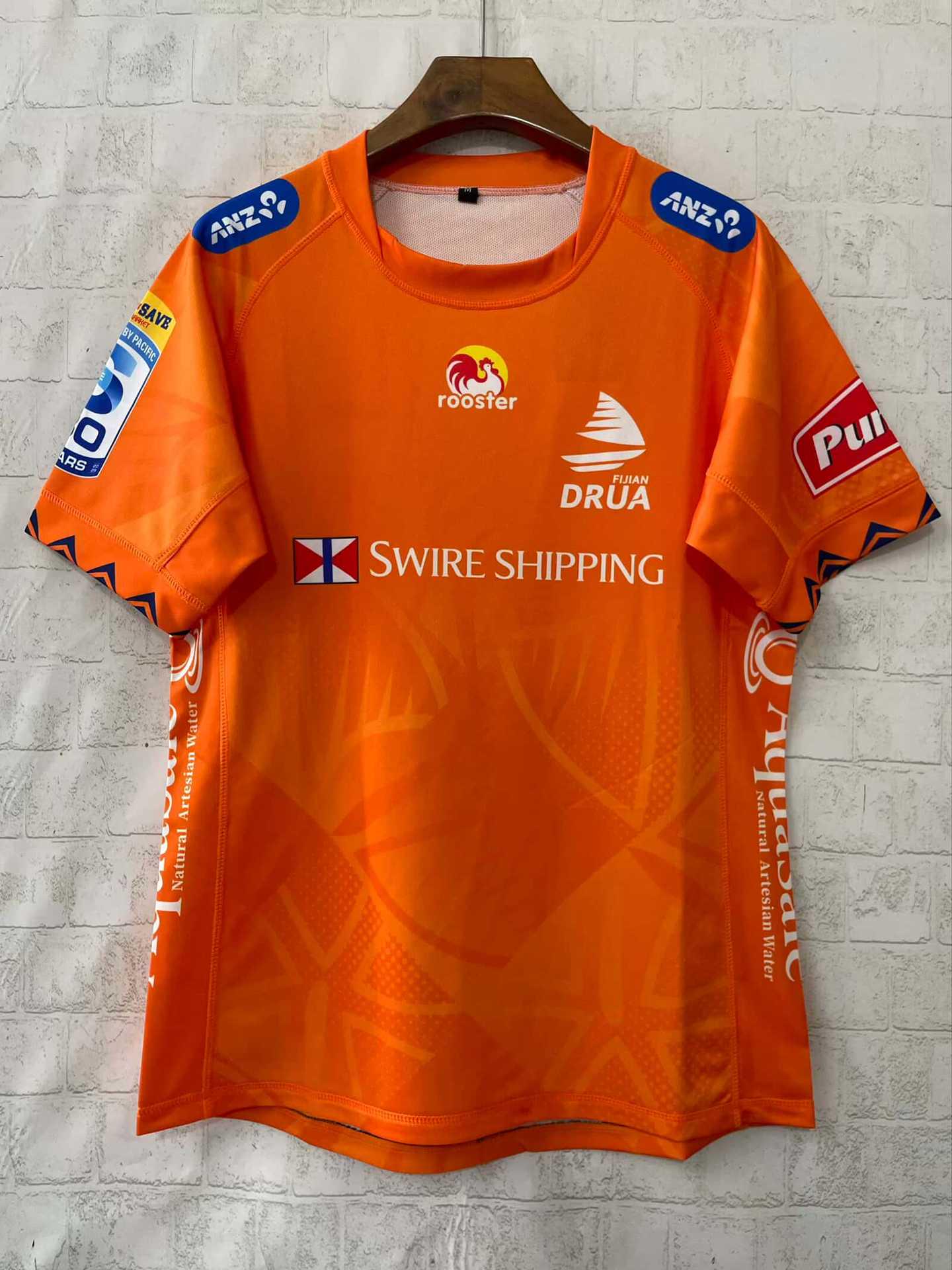 

Men s Short Sleeve 2026 Fiji Home & Away Rugby Jersey M