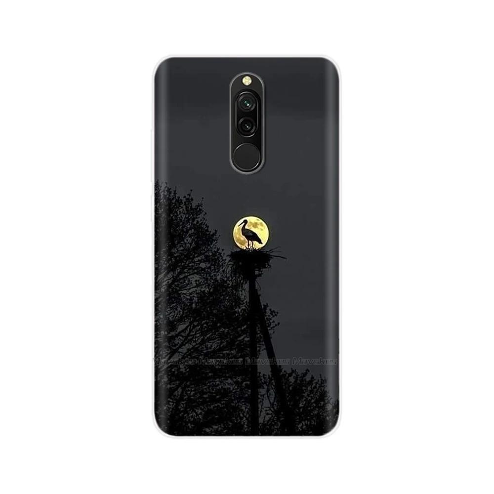 For Redmi 8 8A Pro Case TPU Silicone Shockproof Cat Phone Cover For Redmi 8 8A 7 7A redmi7 Transparent Funda Printing Soft Coque
