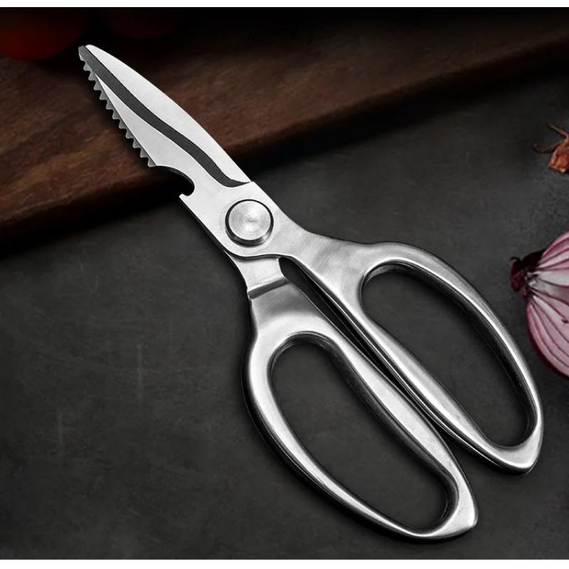 Multifunkční nůžky Nerezová ocel Krájení masa Zelenina Multifunkční nůžky na kuřecí kosti Otvírák na konzervy Bar Příslušenství Kuchyňské nůžky