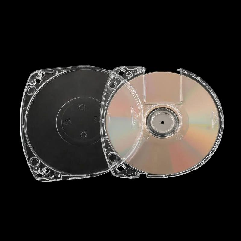 5Pcs Transparent Replacement Game Disc Storage Shell Cover Optical Disc Case Shell For PSP1000/2000/3000