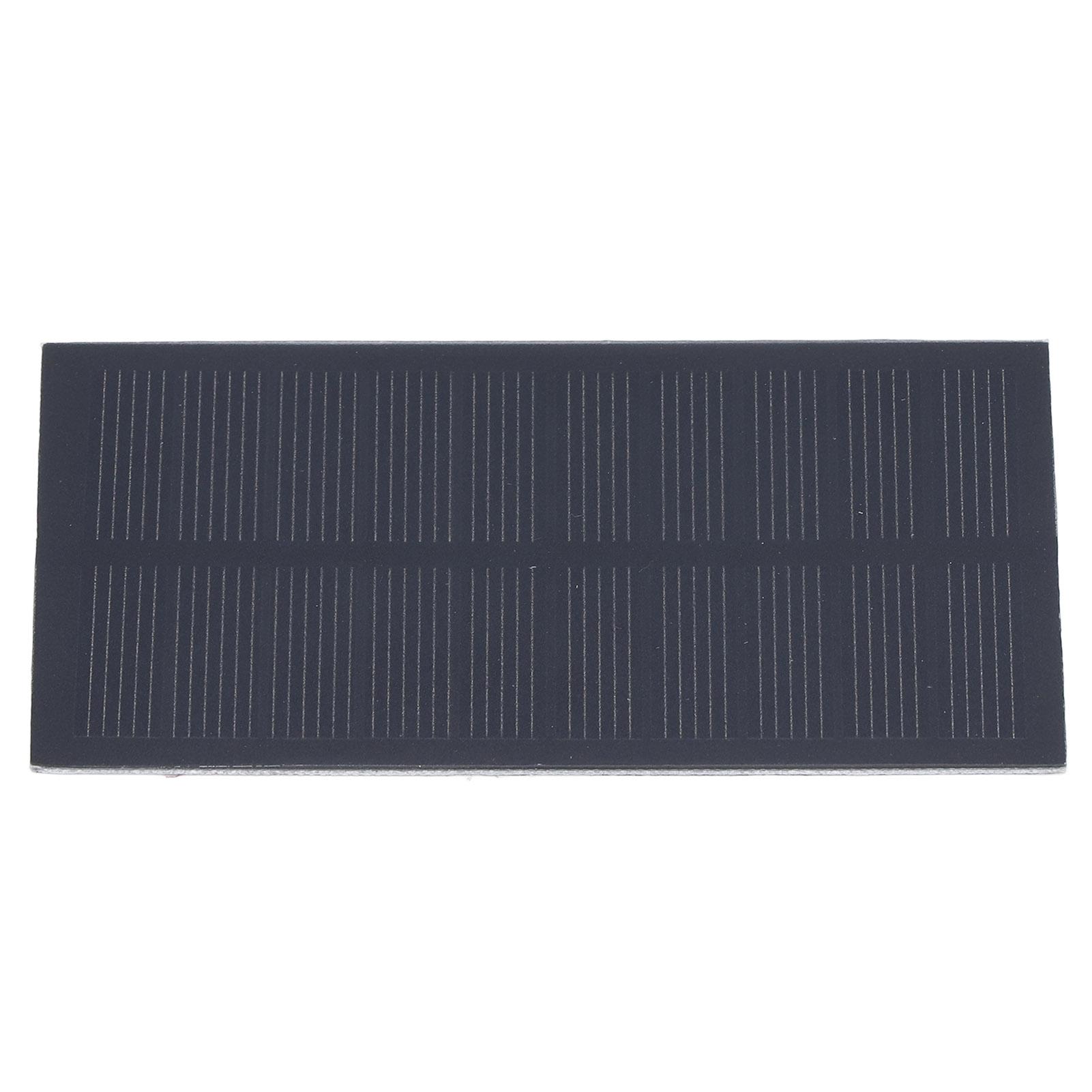 

Small Solar Panel Monocrystalline Silicon Portable Solar Cell Module for 3.7V Batteries Charging 1W 5V