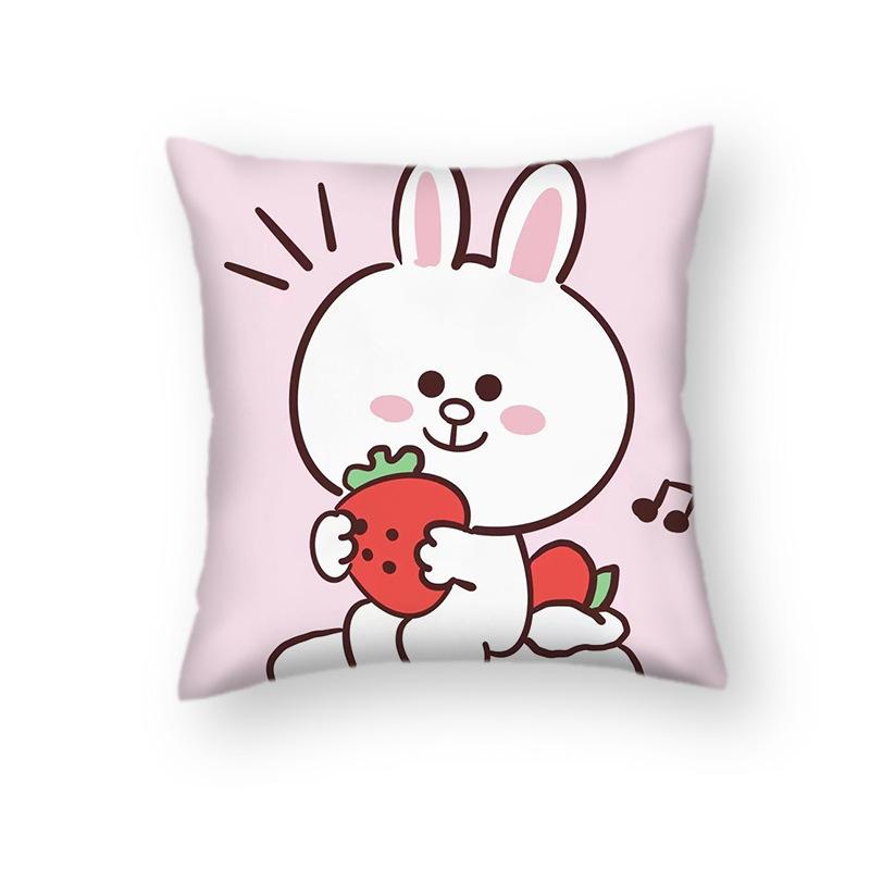New Cartoon Doll Home Cute Pillow Cushion Cover Couple Gift Nap Sofa Car Gift Pillow
