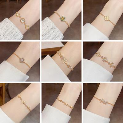 Mary Unique and Trendy Zircon Bracelet - Women's Light Luxury, Versatile Design