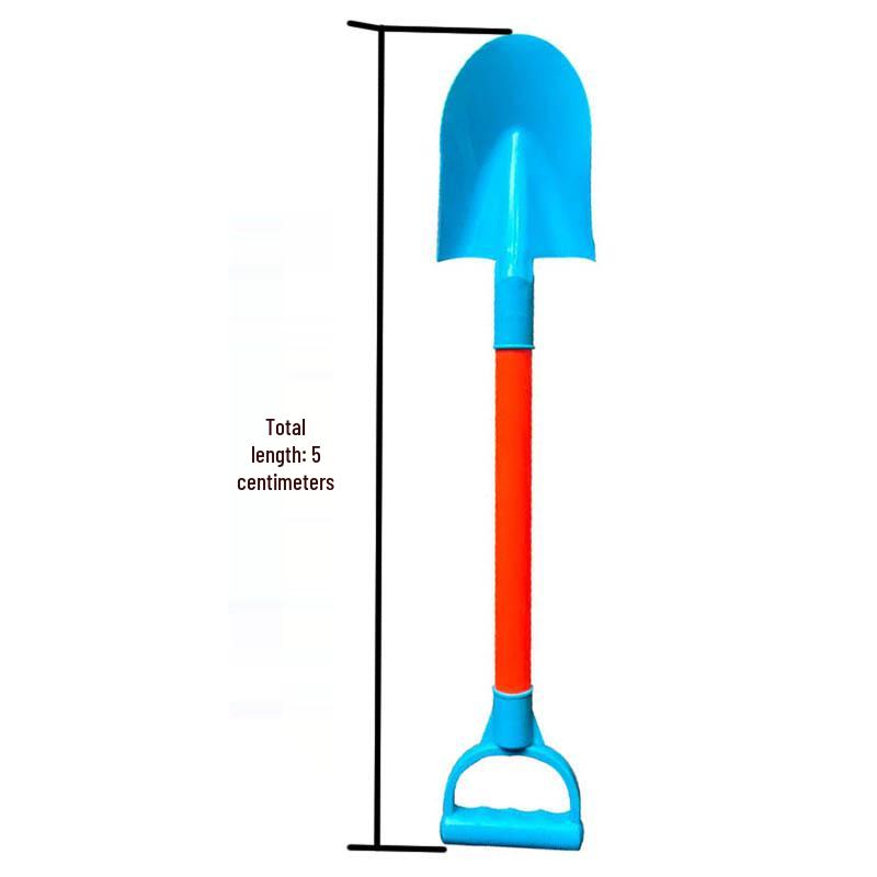 Colorful Large Plastic Shovel for Kids' Beach and Sand Play
