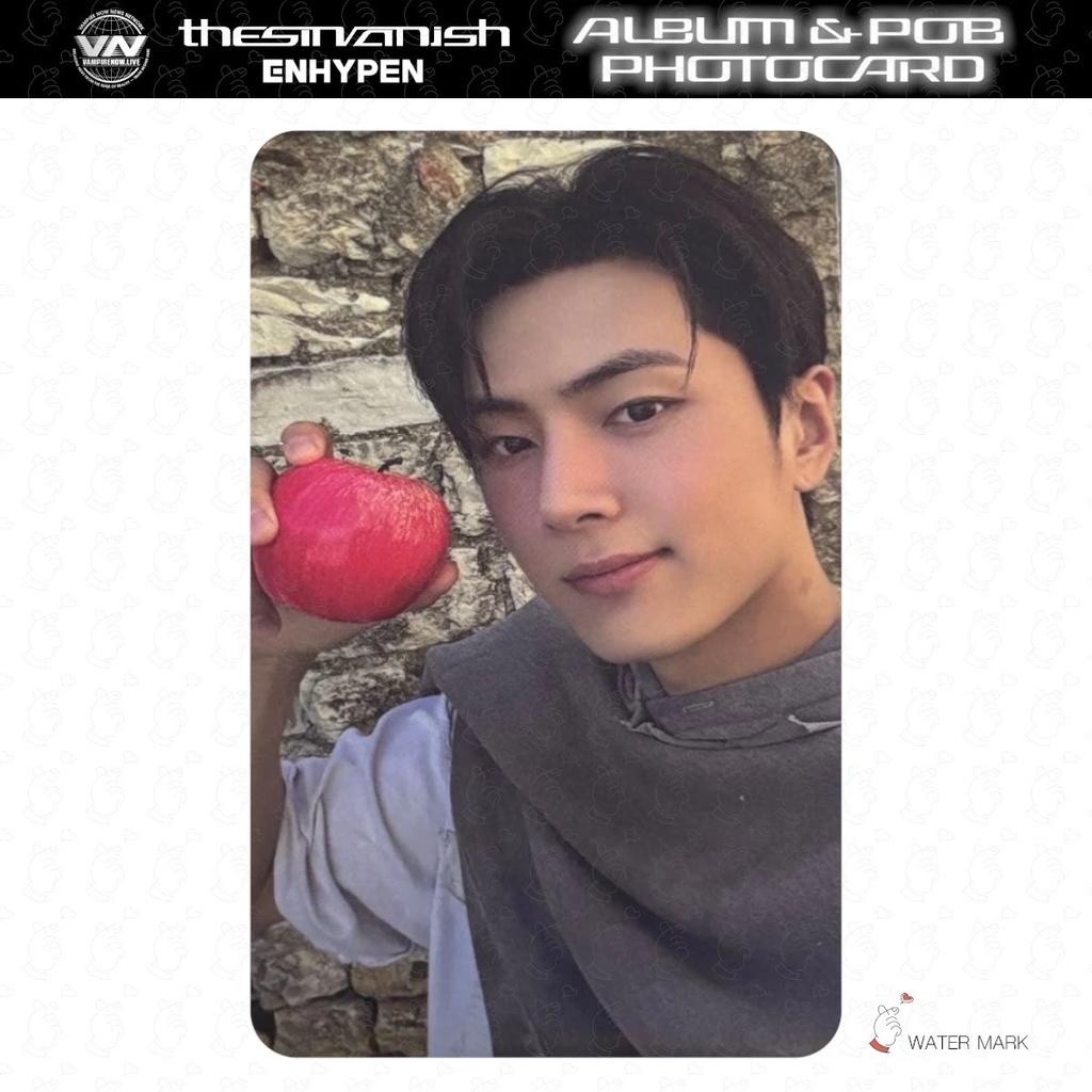 VORBESTELLUNG ENHYPEN THE SIN VANISH ALBUM Fotokarte Japan POB Glücksziehung OFFIZIELL FORBIDDEN AFTERLIGHT STORM FUGITIVES