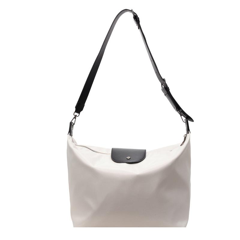 School Bag Large Capacity Back Simple Solid Color Single Shoulder Light Support Extra Large Versatile Class