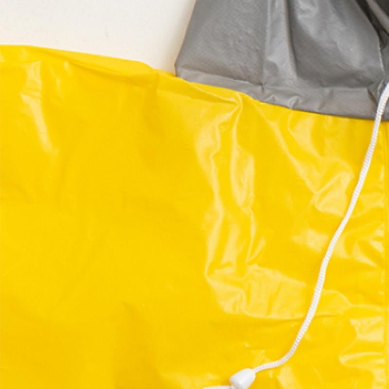 Daiso Two Tone Adult Hooded Raincoat