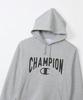 Kapuzenpullover Langarm Baumwolle USA Big Logo Kapuzenpullover Basic Oxford Grau S [Champion] C3-Y120 Herren
