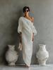 2026 Elegant Retro Chinese Zen One-Shoulder Loose Long Dress