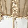 Vest Tops For Women Sexy See Through  Bustier Corset Strapless  Crop Tops  Boned Corset Sexy Tube Top Perspective Style