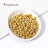 18K Gold Plated Brass Metal Round 5.5mm Ball Beads For Bracelet,Cut Pattern Gold Metal Bead For DIY Handmade Jewelry Accessories