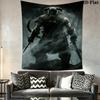 Tamriel Wall Hanging Printed Fabric Blanket Decorative Tapestries for Bedroom Living Room Home Decor