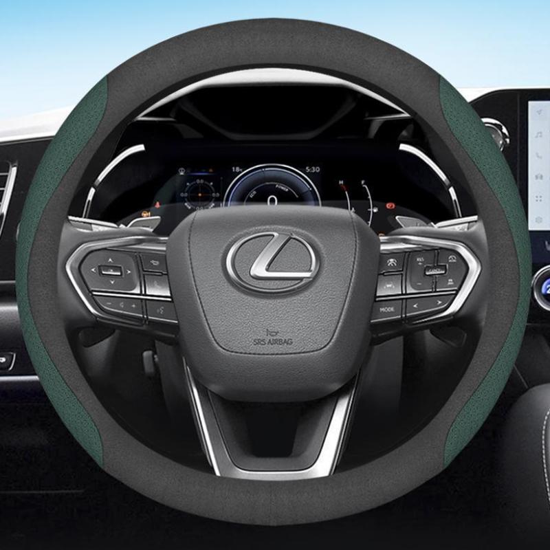 Car Steering Wheel Cover for Lexus RX 400h 450h TX350 LX600 RX400h RX350 RX350h LS400 UX250h NX ES 300h 350 CT200h Accessories