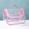 Waterproof PVC Cosmetic Bag Transparent Toiletry Wash Storage Organizer Clear MakeUp  Bag  Shopping