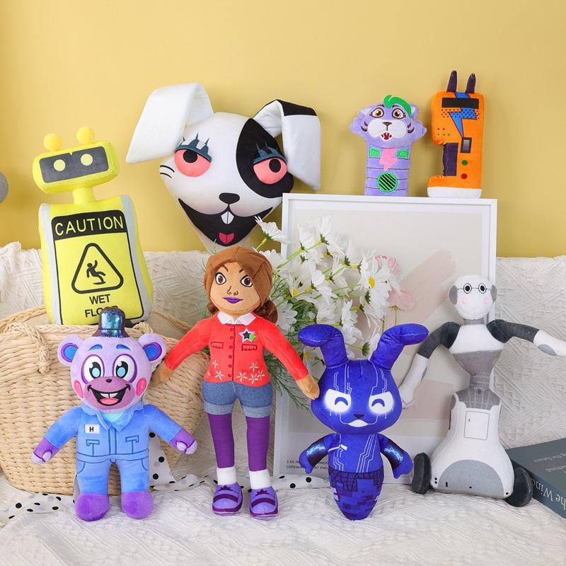 Fnaf Security Breach Ruin Plush Toy Midnight Destruction Series Soft Stuffed Animal For Teens And Adults