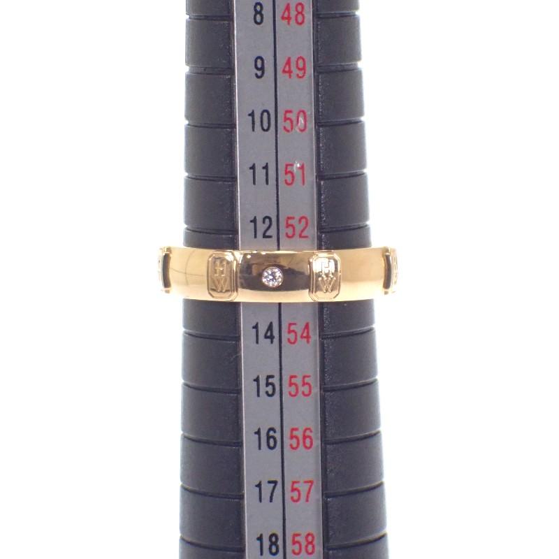 Harry Winston WBDYRDBZHWL #13(JP-Größe) Ring K18 Gelbgold Damen