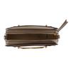Chloe Color Block Leder Goldene Schnalle Runde Leder Schultertasche Crossbody Tasche Mittel Damen Taschen Grau CHC18SS333HFV23W