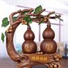Chinesische Reichtum anziehen Kürbis Fengshui Harz Ornamente Zuhause Wohnzimmer Glücksbringende Dekorationsartikel Büro Schreibtisch Maskottchen Zubehör Kunst