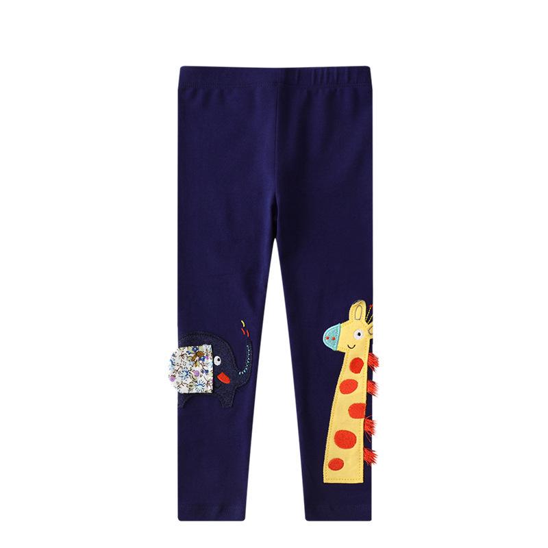 2026 Autumn Girls' Knitted Base Layer Pants - European & American Style