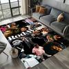 3D Printing Rod Wave Rapper Area Rug,Carpet Rug for Home Living Room Bedroom Sofa Doormat Decor,kids Play Non-slip Floor Mat