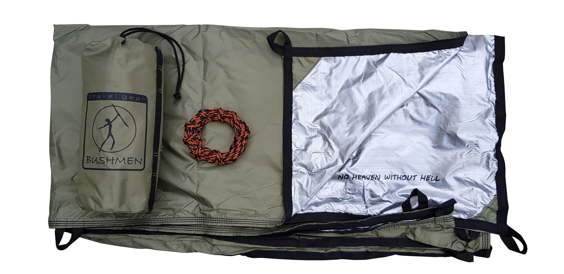 

BUSHMEN Travel Gear Official Japanese Product Thermo-Tarp (3x2) - зелёный