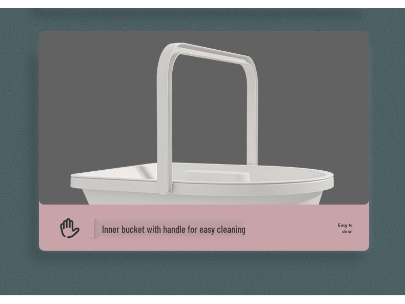 Portable Indoor Commode Chair for Elderly and Pregnant Women