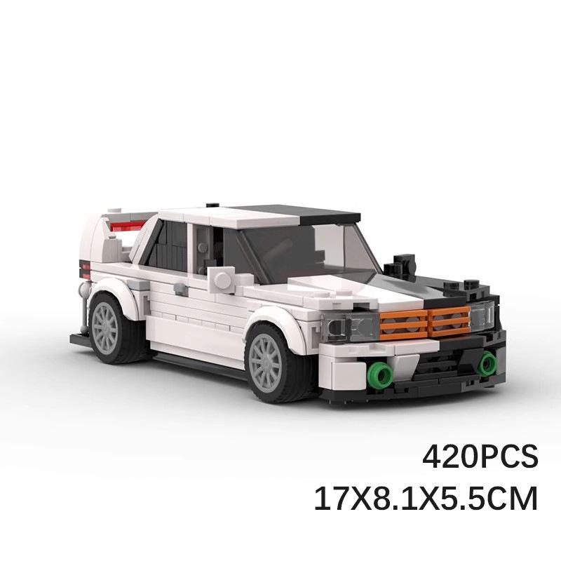Famous Supercar Racing Sports Car Vehicle Speed Champion Racer Building Blocks Brick Creative Garage Kid Birthday Toys