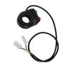 EVGATSAUTO Auto Headlight Switch,12V Hamdlebar Button Switch Light On-Off Button Handlebar Switchs for Motorcycle Scooter Handlebar Turn Switchs