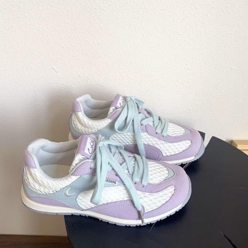 Sommer hohl bequem vielseitig Damenschuhe Mode bequem Freizeitschuhe Fischernetzschuhe dickes Mesh atmungsaktiv dünn